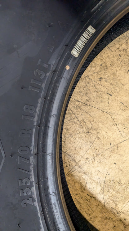 4 GENERAL GRABBER A/T SPORT W BSW P 255 70 18 113T ALL TERRAIN TIRE 03122850000