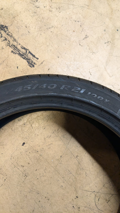 PIRELLI P ZERO PZ4 LUXURY BSW P 245 40 21 100Y XL UHP TIRE 2618100