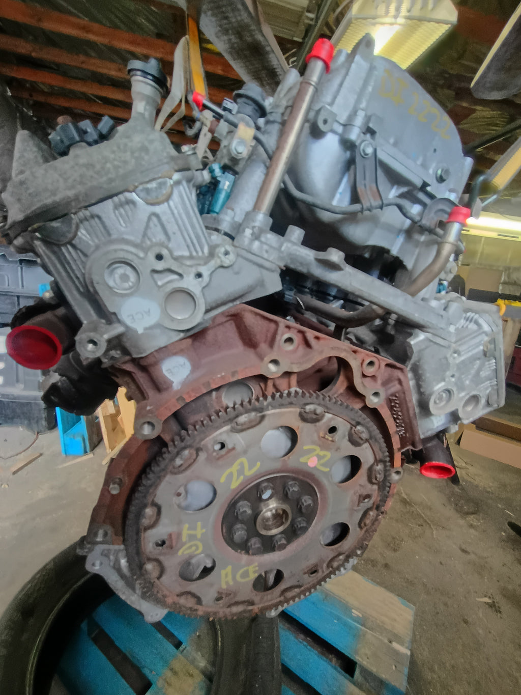 USED GENUINE ENGINE MOTOR 01-04 TOYOTA 4.7L V8 2UZ-N83FC