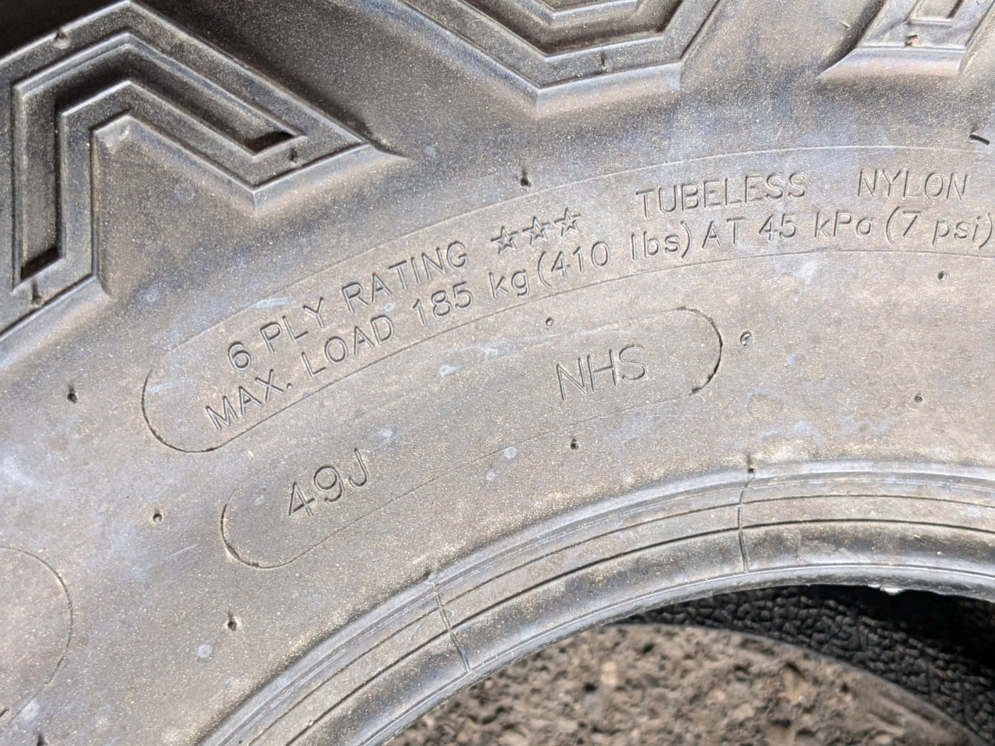 WANDA P3501 BSW AT 25 12 9 46J 6PLY ATV/UTV TIRE 10288