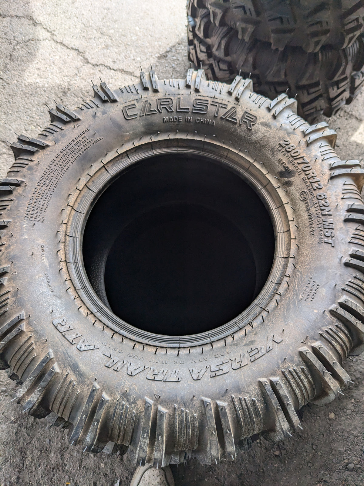 CARLISLE / CARLSTAR VERSA TRAIL ATR BSW AT 27 11 12 62N ATV/UTV TIRE 6P02691