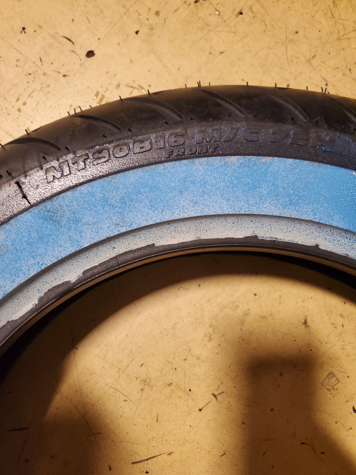 METZELER ME888 MARATHON ULTRA WW MT90 16 72H FRONT MOTORCYCLE TIRE 2407500