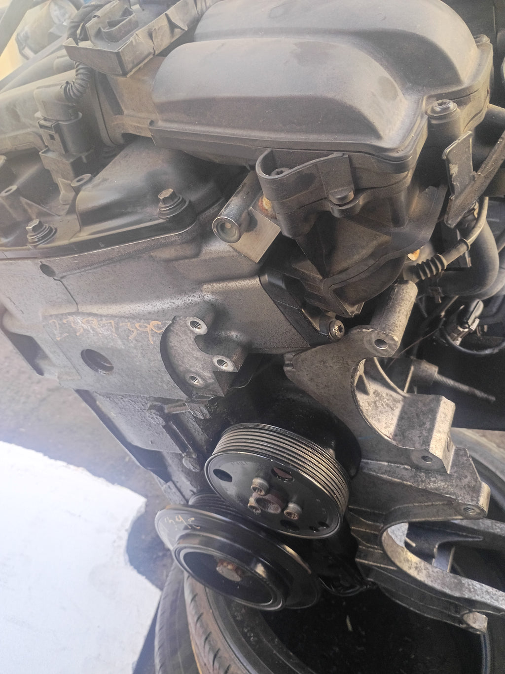 07-10 AUDI Q7 3.6L V6 ENGINE MOTOR 2 CYLINDER (I80) ENGINE 239739C