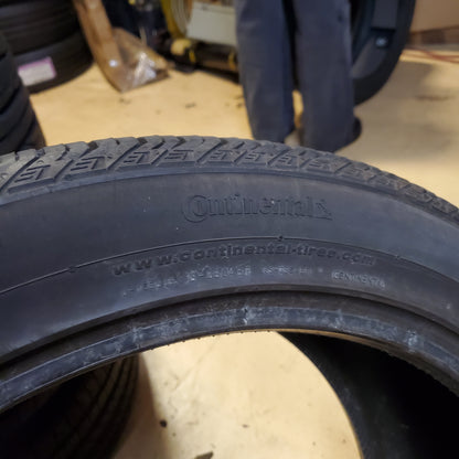 USED 8/32” OF 10/32” CONTINENTAL CROSSCONTACT LX SPORT (AO) AUDI P 285 40 22 110H XL HIGHWAY A/S TIRE 15504750000