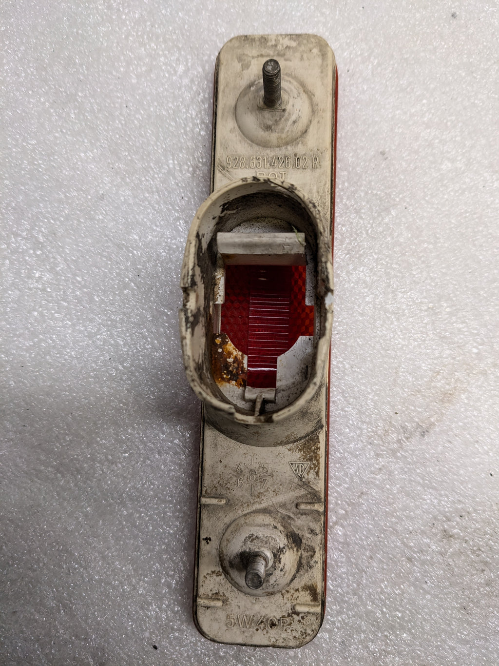 PORSCHE 92863142602 RIGHT MARKER LAMP FOR 1978-1995 USED R21T4