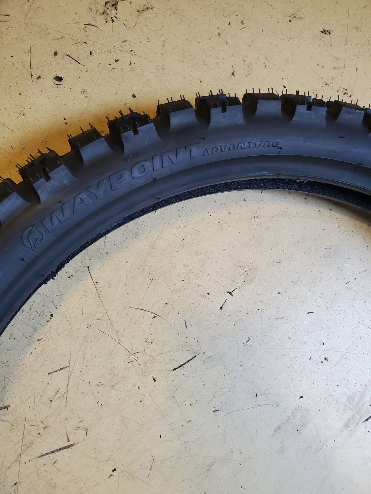 TUSK WAYPOINT ADVENTURE BSW 90 90 21 54R FRONT DIRT BIKE TIRE 213172