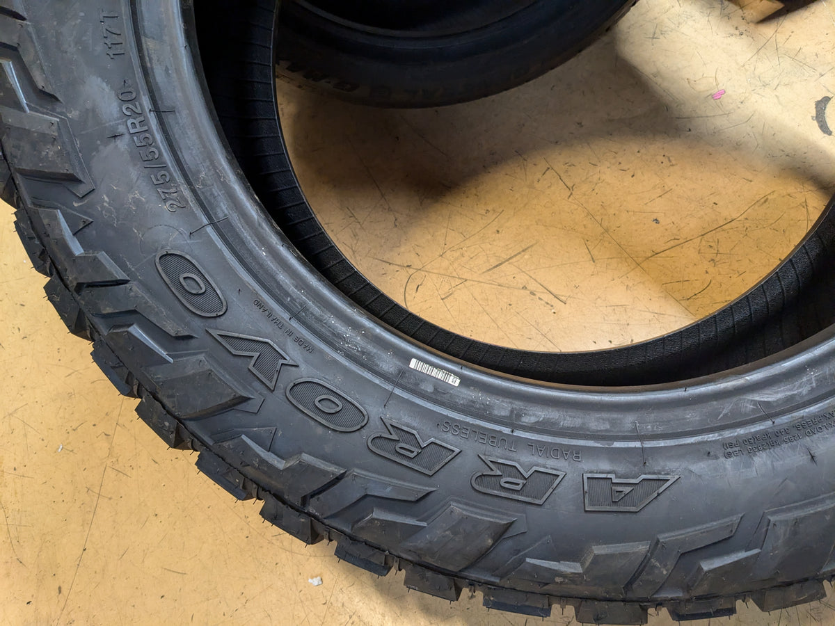 ARROYO TAMAROCK R/T BSW P 275 55 20 117T RUGGED TERRAIN TIRE ATRT02
