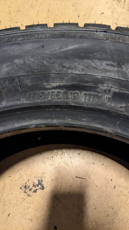 NOS TOYO CELSIUS CUV BSW P 275 55 19 111V ALL SEASON TIRE 128190