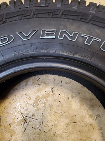 GT RADIAL ADVENTURO AT3 OWL LT 235 80 17 120/117S 10PLY ALL TERRAIN TIRE AS100