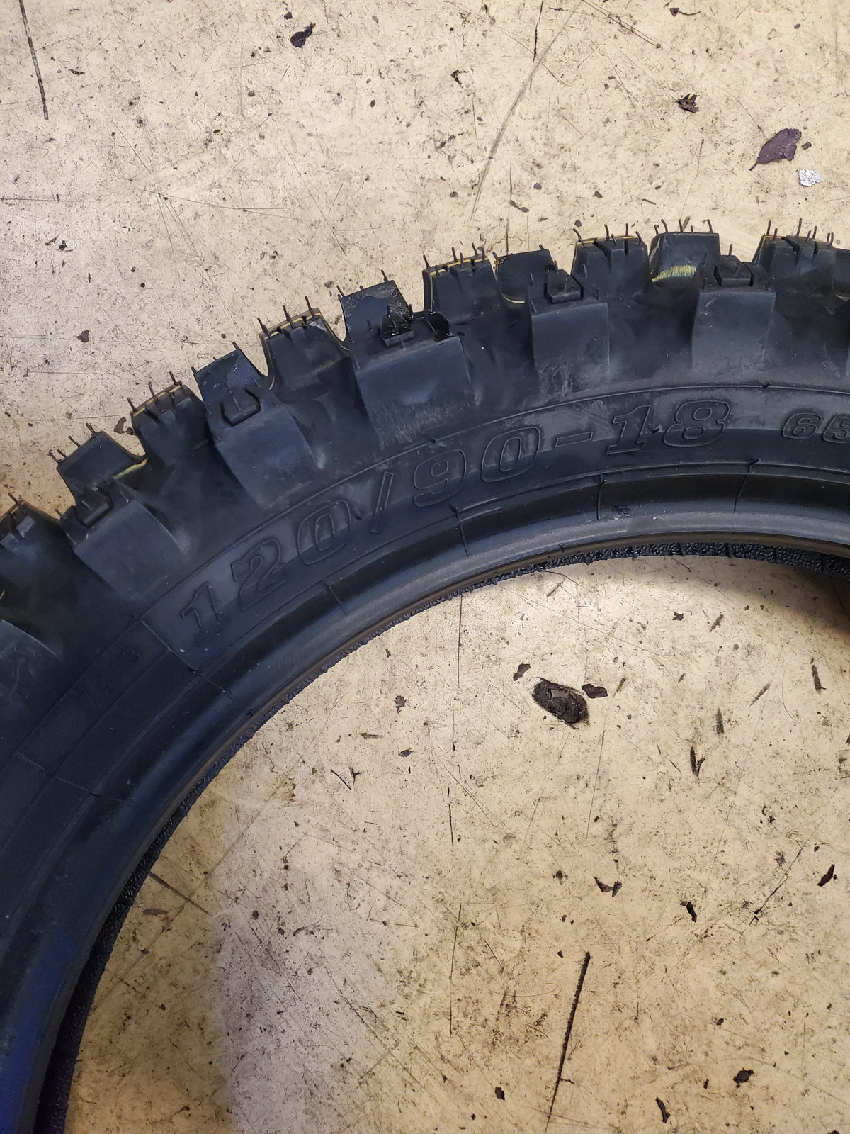 DUNLOP GEOMAX MX53 BSW 120 90 18 65M REAR DIRT BIKE TIRE 45236791