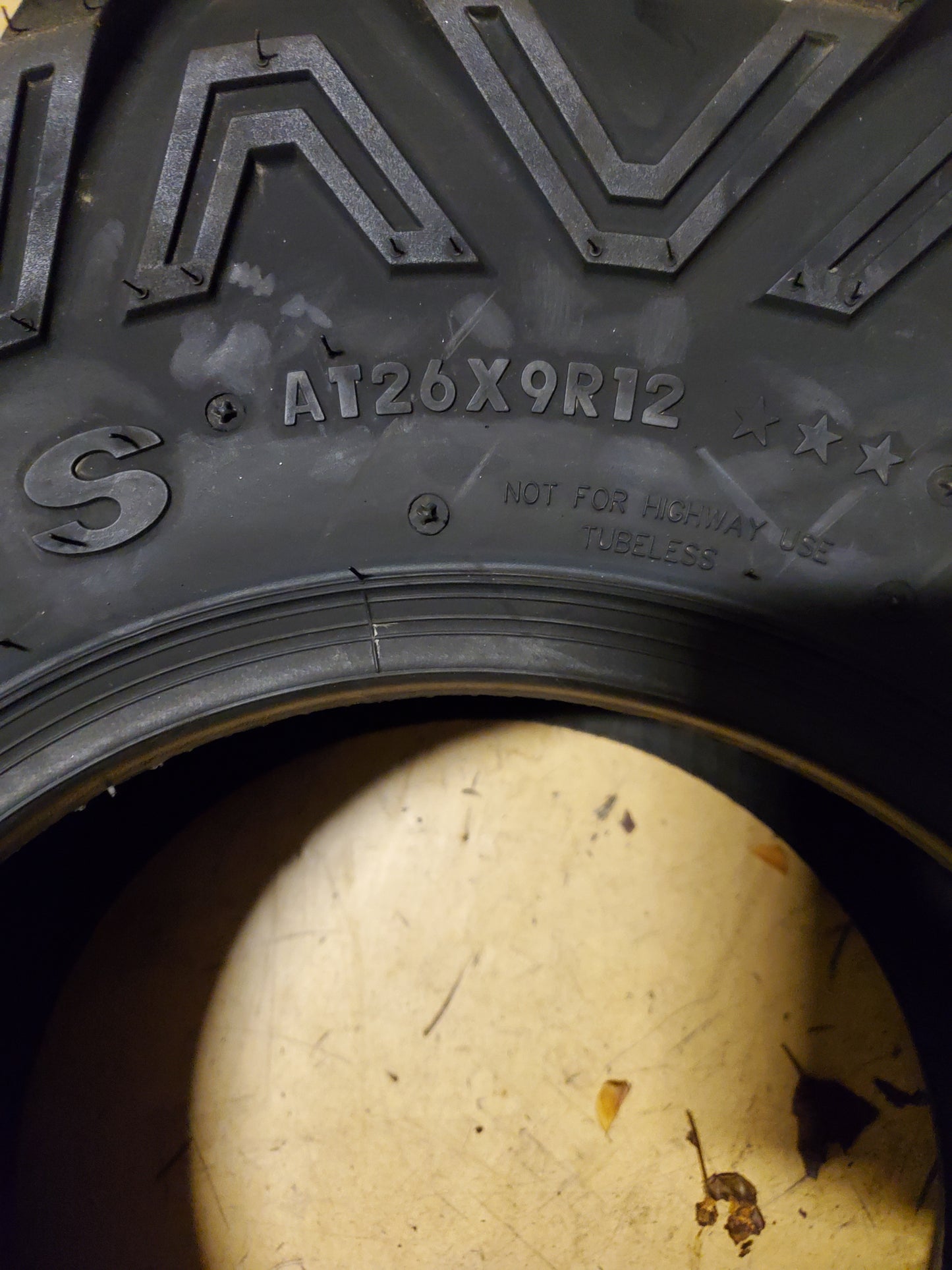 MAXXIS MU09 BIGHORN 2.0 BSW AT 26 9 12 6PLY ATV/UTV TIRE TM00270700