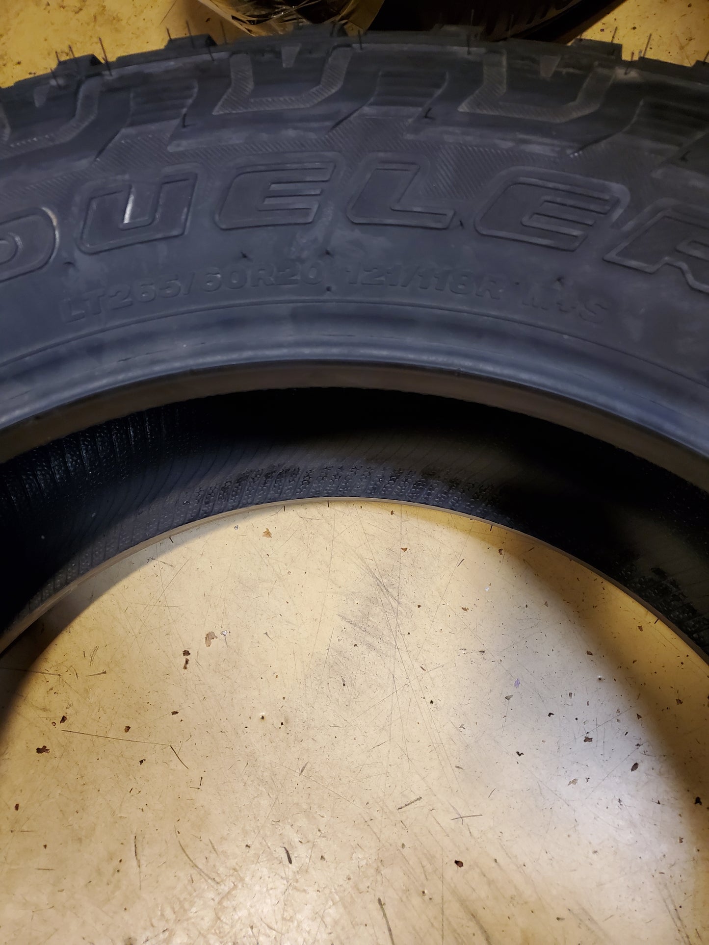 BRIDGESTONE DUELER A/T REVO 3 BSW LT 265 60 20 121/118R 10PLY ALL TERRAIN TIRE 000028