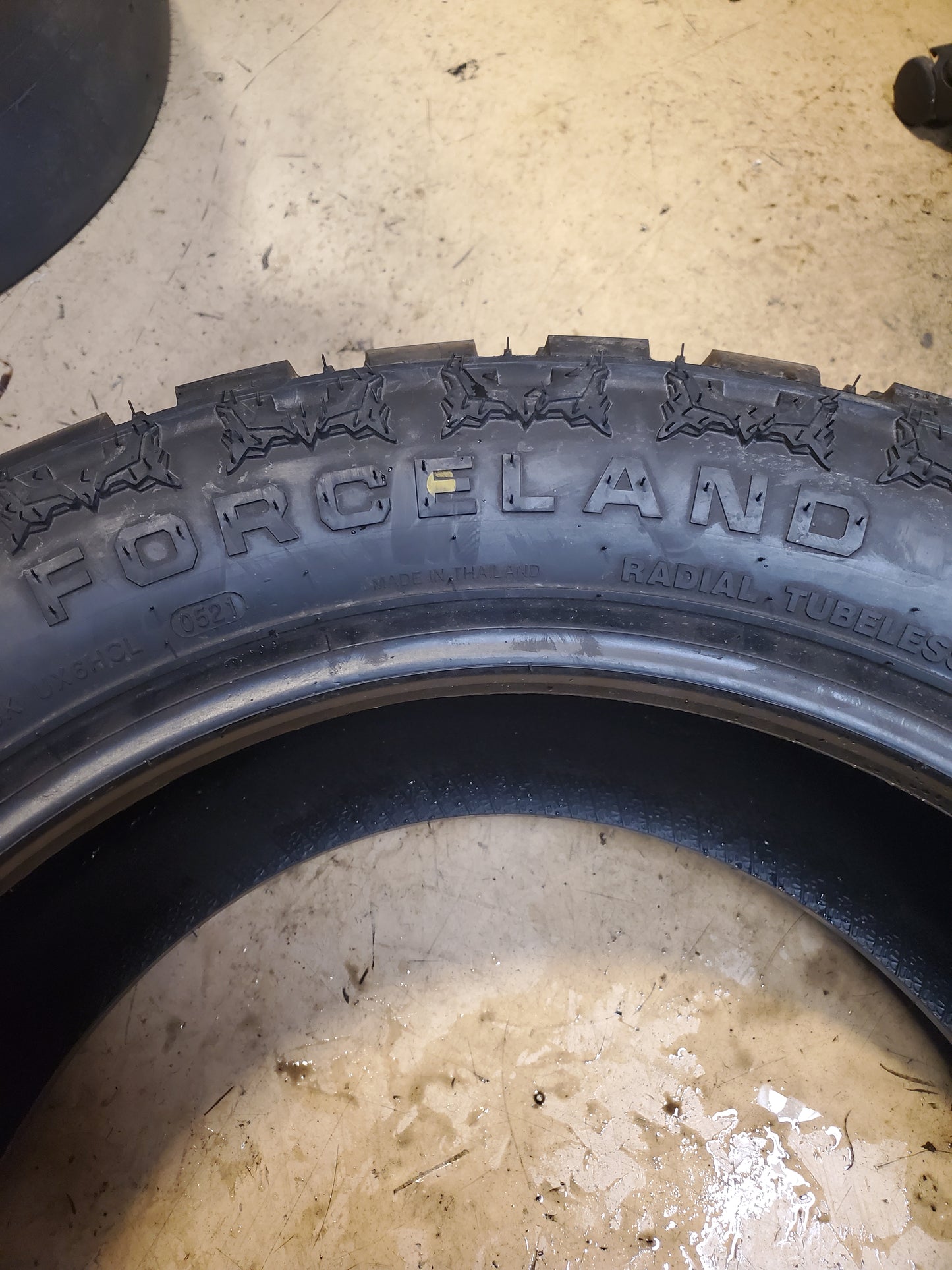 FORCELAND KUNIMOTO M/T BSW LT 285 55 20 122/119Q 10PLY MUD TERRAIN TIRE F13420