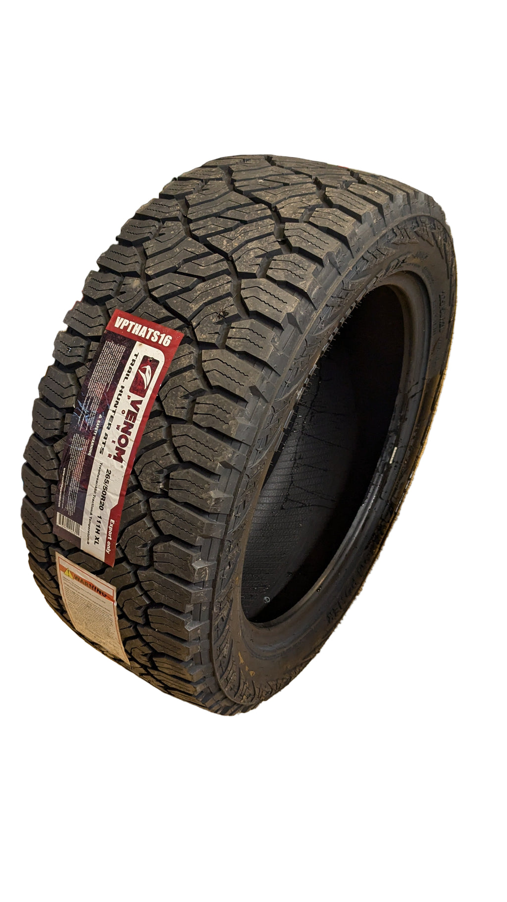 VENOM POWER TRAIL HUNTER ATS BSW P 265 50 20 111H XL ALL TERRAIN VPTHATS16