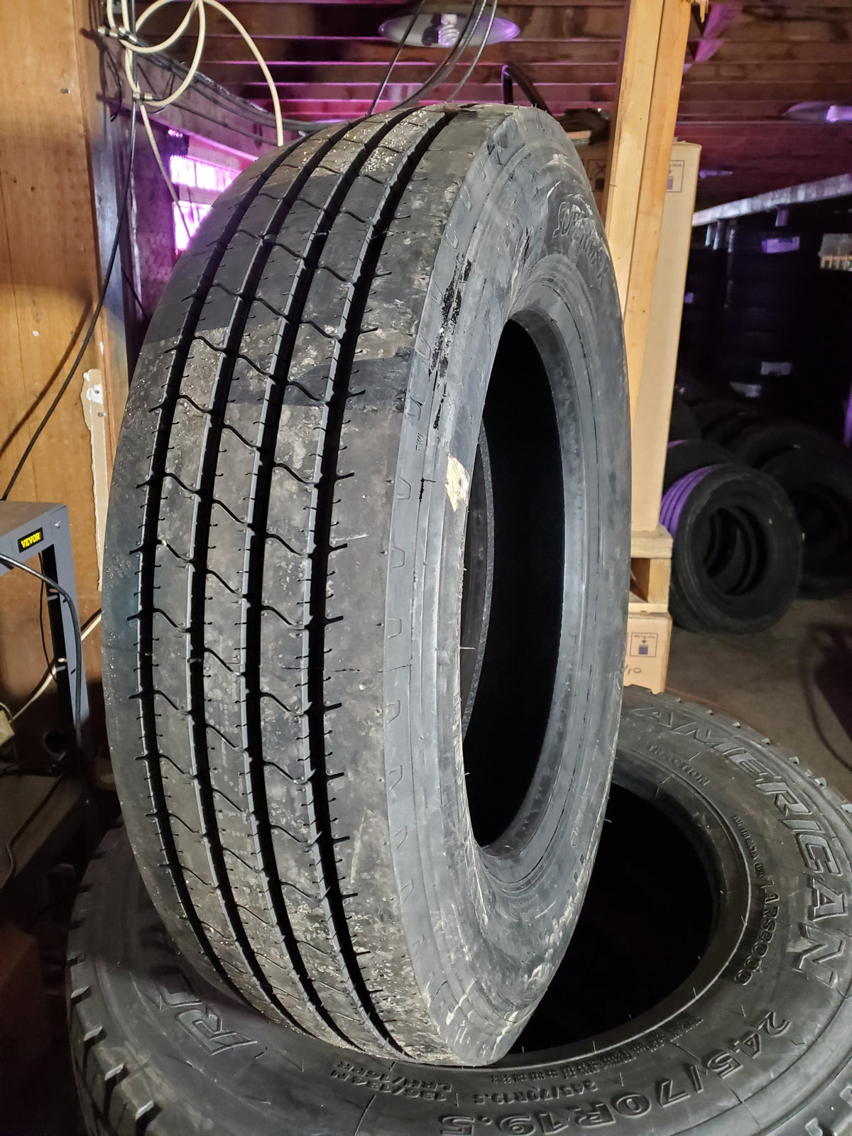 SUPERMAX HF1 PLUS BSW LT 225 70 19.5 128/126N 14PLY STEER TIRE MTR7108ZC