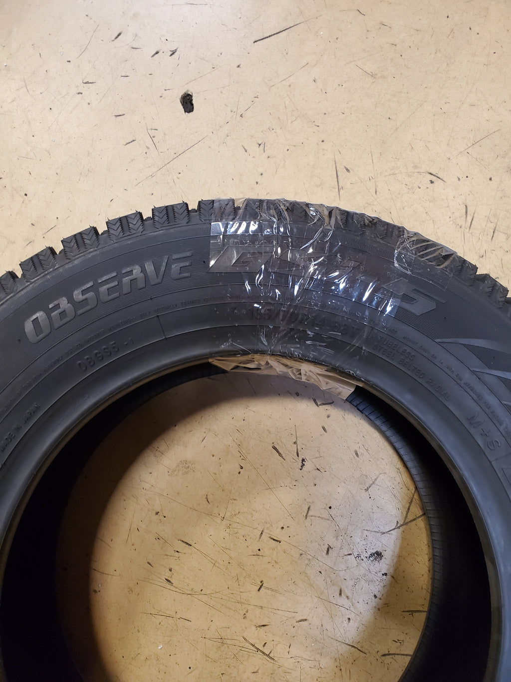NOS TOYO OBSERVE GSI-5 BSW P 185 70 14 88T WINTER TIRE 130240