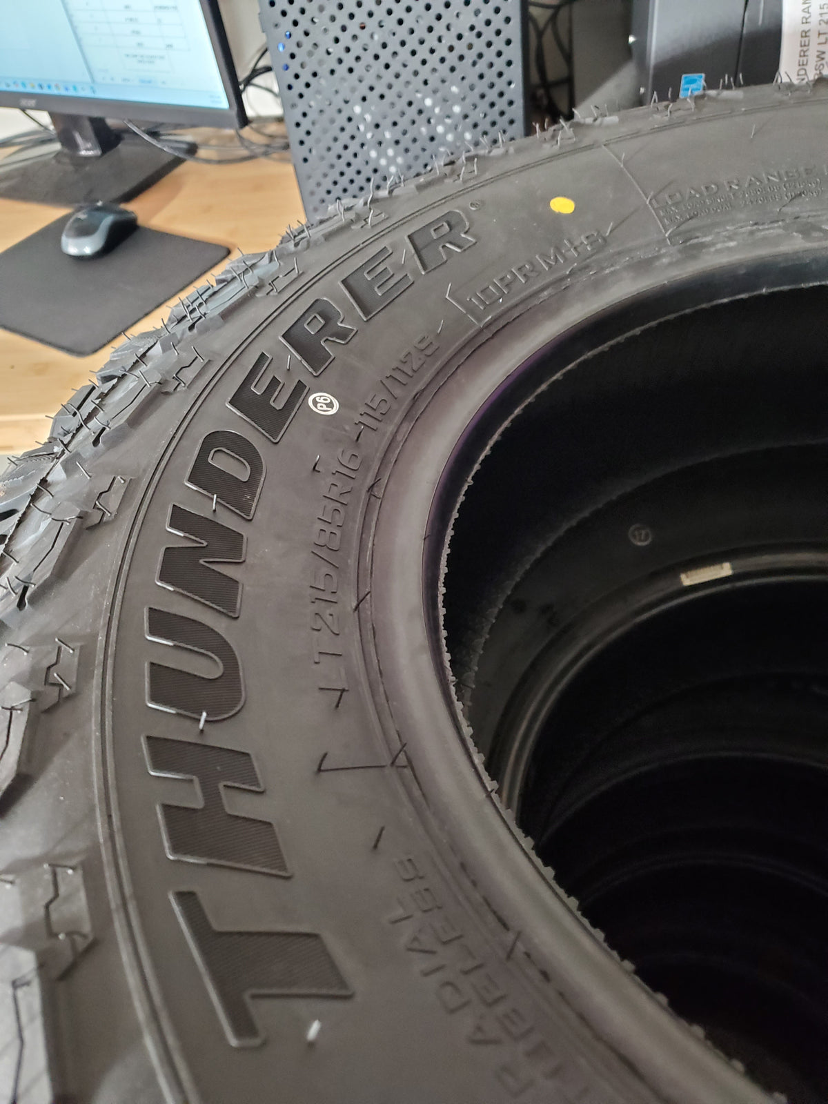 THUNDERER RANGER ATR BSW LT 215 85 16 115/112S 10PLY ALL TERRAIN TIRE TH1725