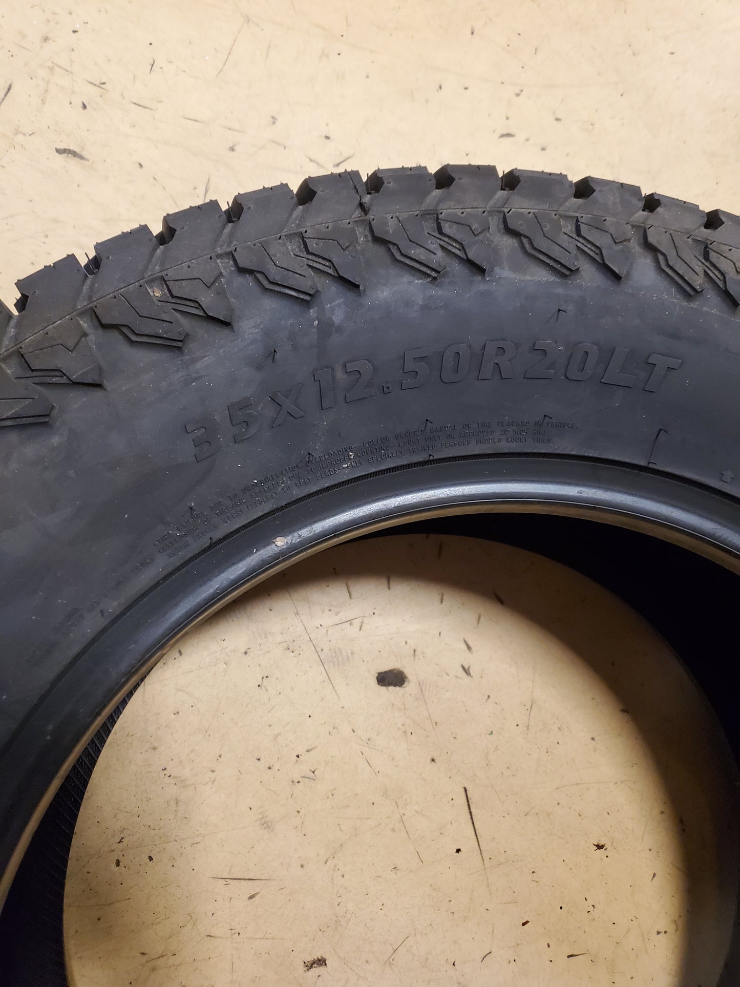 2 SUMMIT TRAIL CLIMBER AT02 BSW LT 35 12.5 20 121R 10PLY ALL TERRAIN TIRE 20920