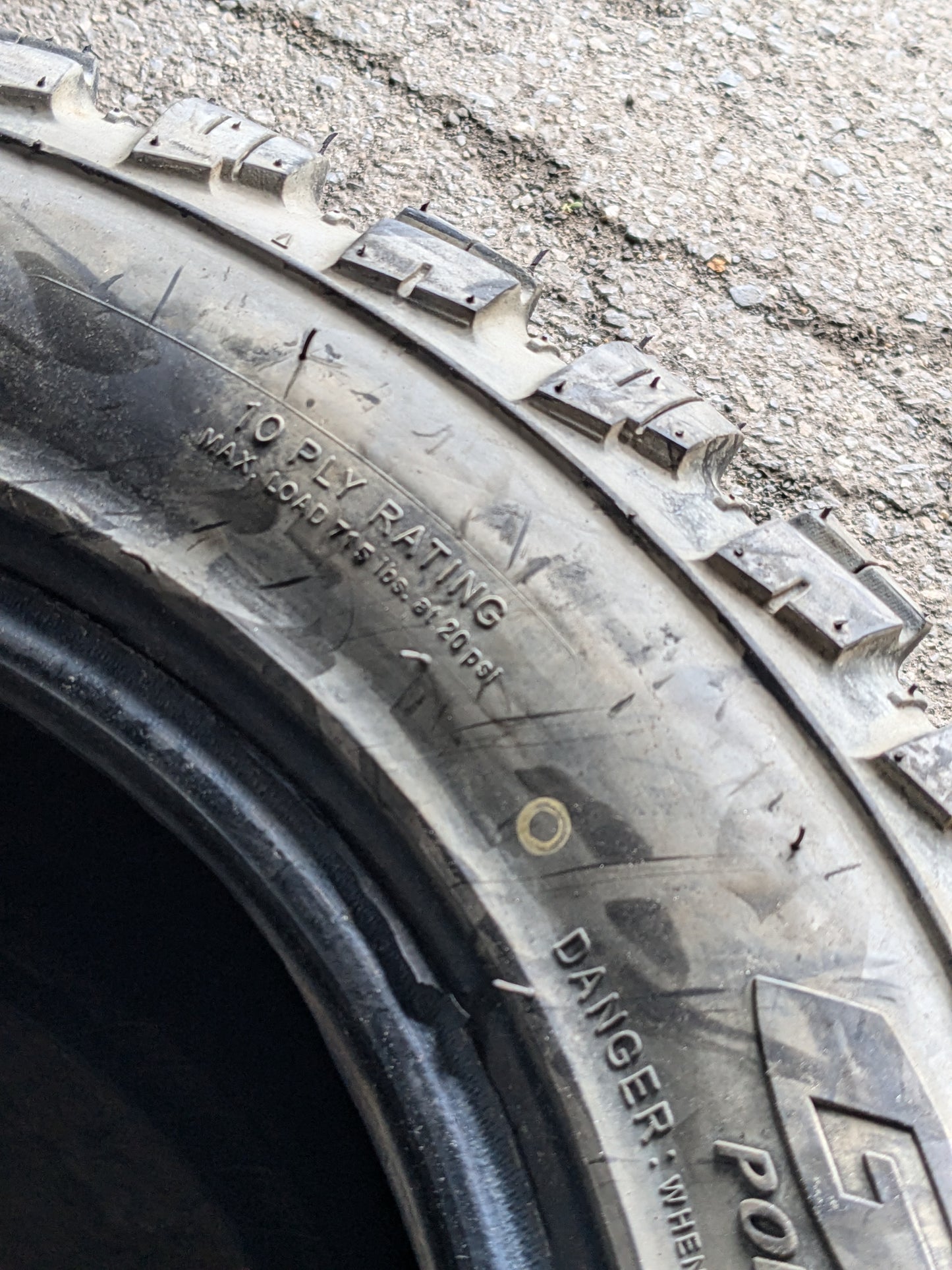 GBC MONGREL BSW AT 27 9 14 10 PLY ATV/UTV TIRE AM142709MG