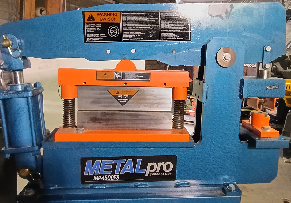 METAL PRO 5 TON IRONWORKER 110/120V 1PH MP4500FS