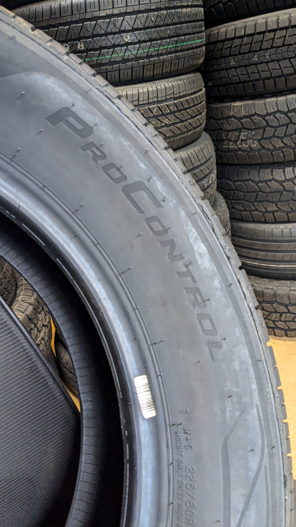 2 COOPER PRO CONTROL BSW P 225 60 17 99V ALL SEASON TIRE 166475021