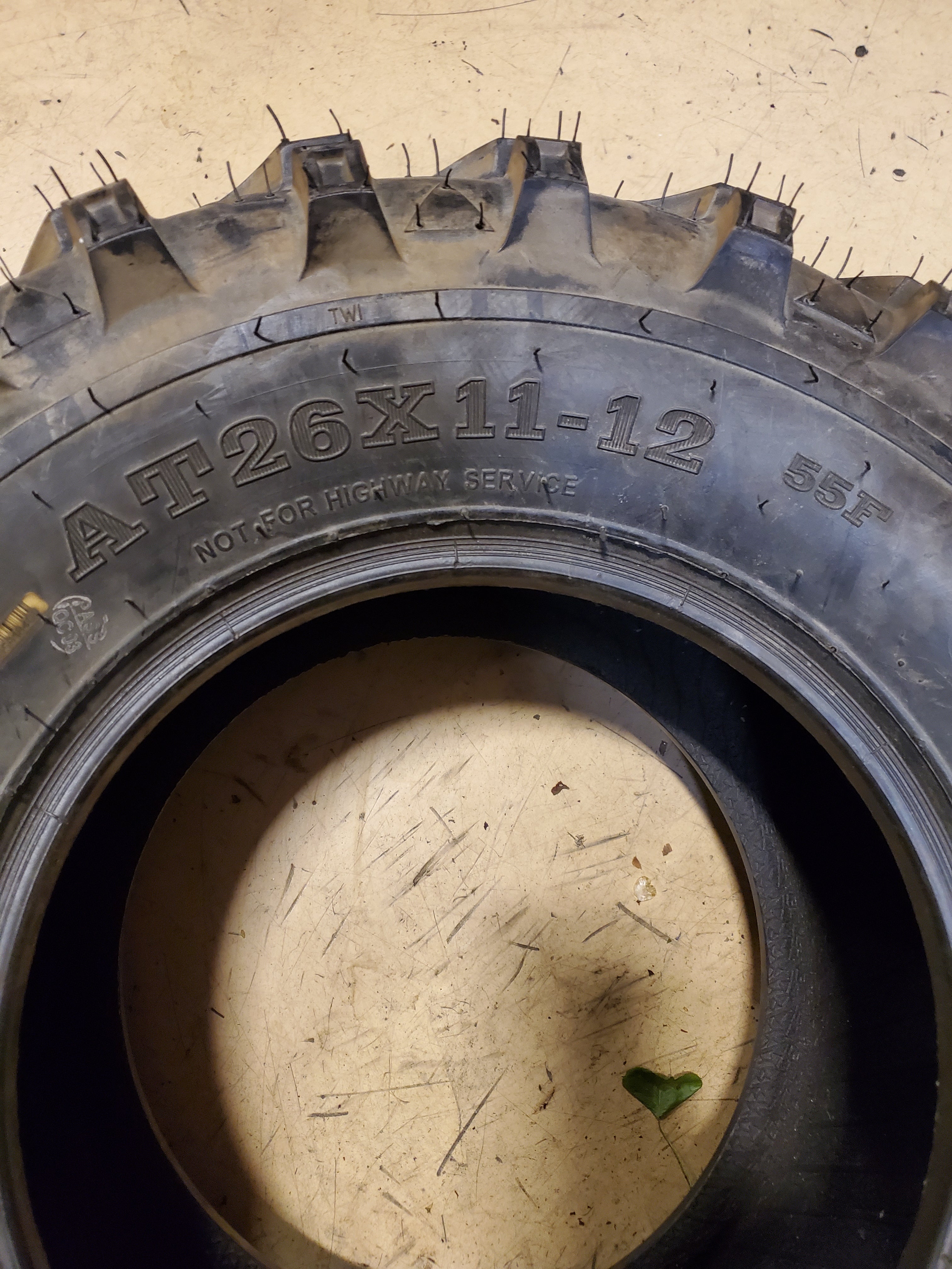 ROADGUIDER MARS BSW AT 26 11 12 55F 6PLY ATV/UTV TIRE 5E1F1C0001