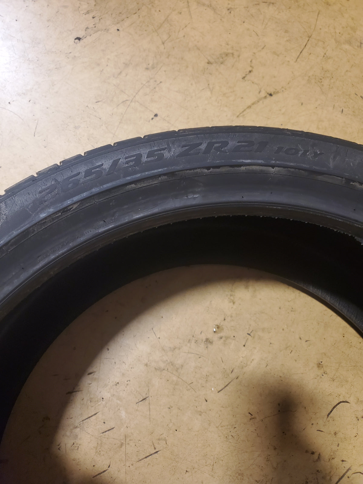 2 PIRELLI P ZERO PZ4 BSW P 265 35 21 101Y XL UHP TIRE 2761000