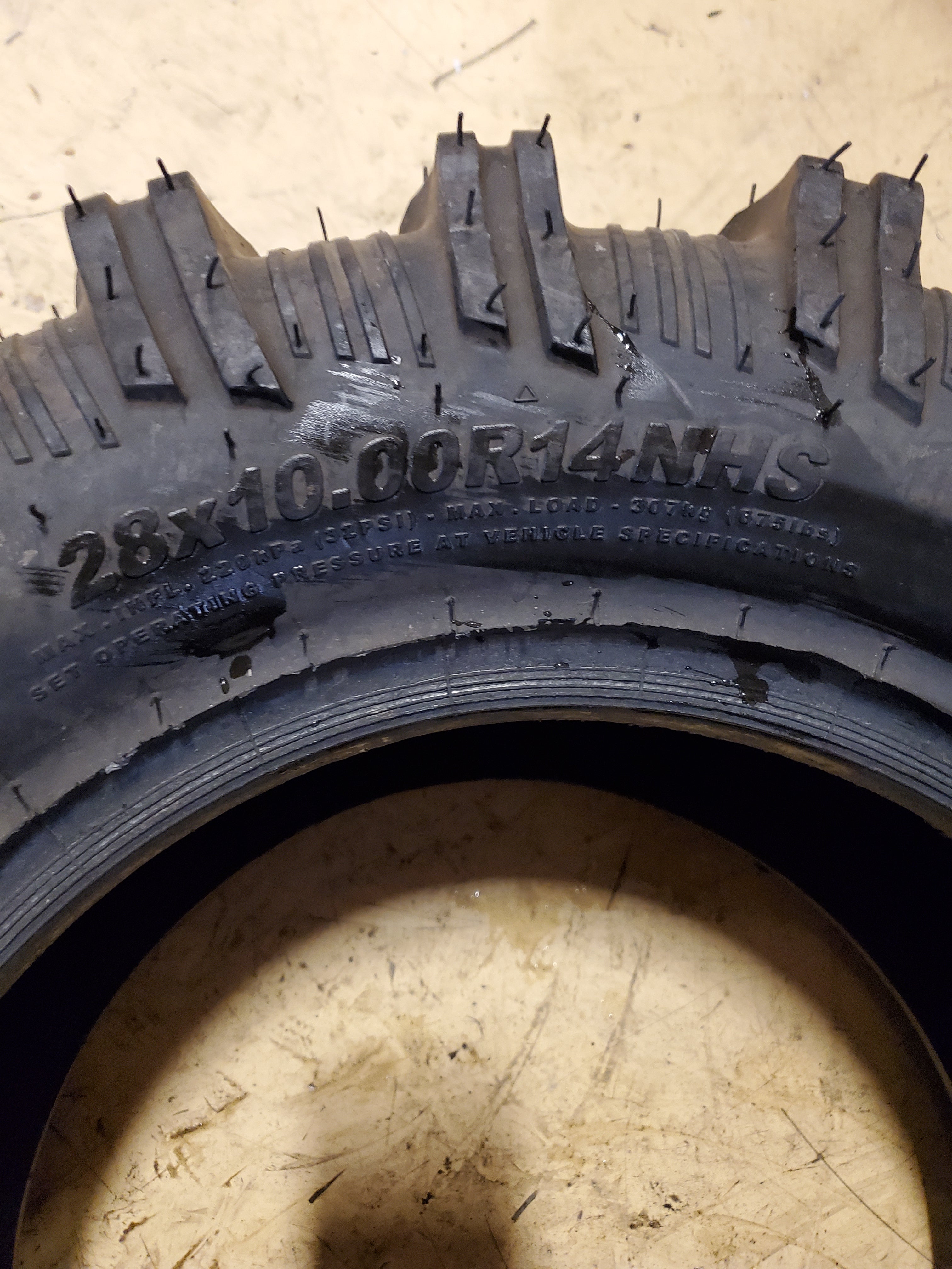 CARLISLE VERSATRAIL ATR BSW 28 10 14 6PLY ATV/UTV TIRE 6P0276