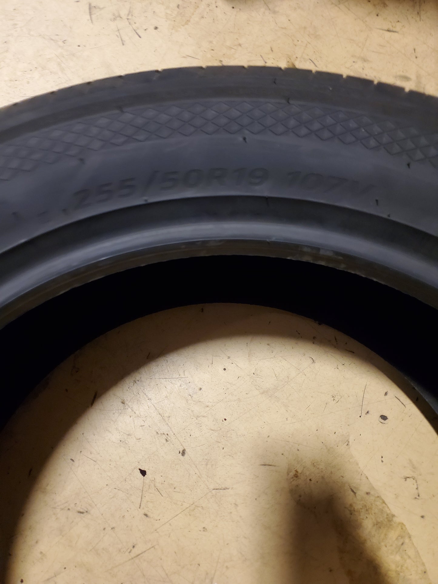 HANKOOK ION EVO AS SUV IH01A FOAM BSW P 255 50 19 107V ALL SEASON TIRE 1034327