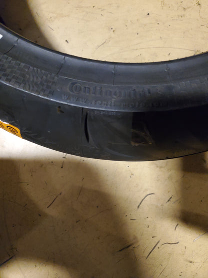 CONTINENTAL CONTISPORT ATTACK 190 50 17 73W REAR MOTORCYCLE TIRE 02444000000