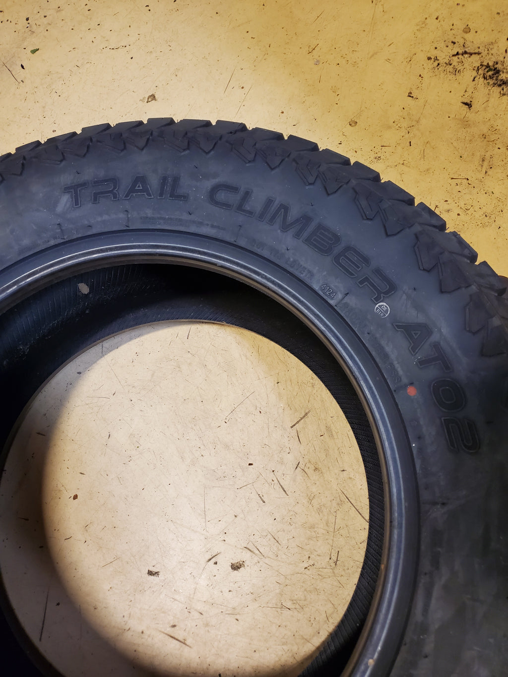 2 SUMMIT TRAIL CLIMBER AT02 BSW LT 35 12.5 20 121R 10PLY ALL TERRAIN TIRE 20920