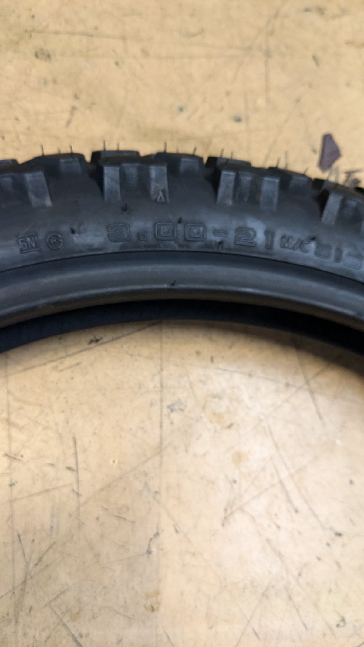 SHINKO TRAIL MASTER E-700 BSW 3 21 51S DUAL MOTORCYCLE TIRE 874390