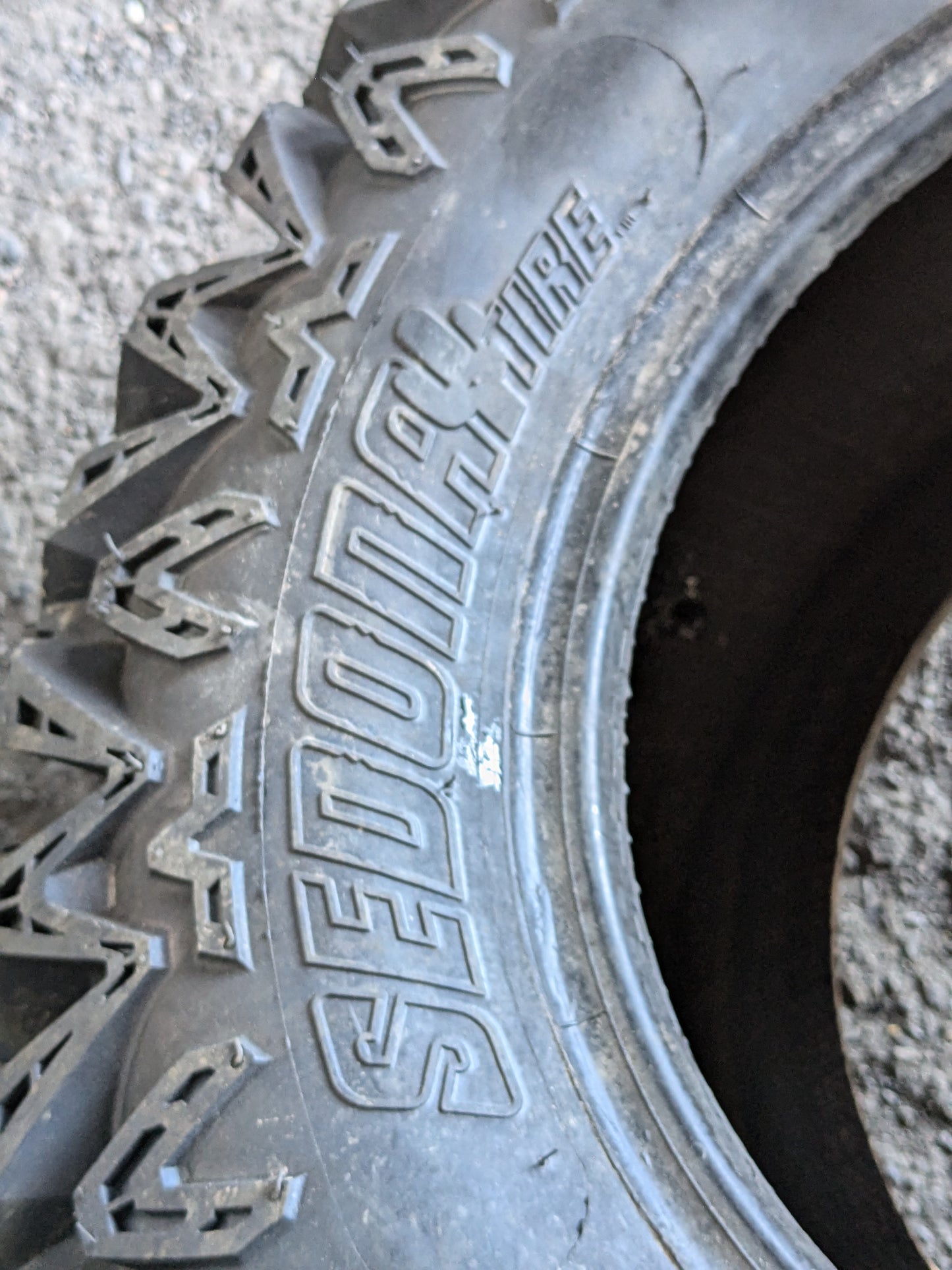 NOS SEDONA RIP SAW R/T AT35 BSW AT 25 10 12 50F 6PLY ATV/UTV TIRE RS2510R12