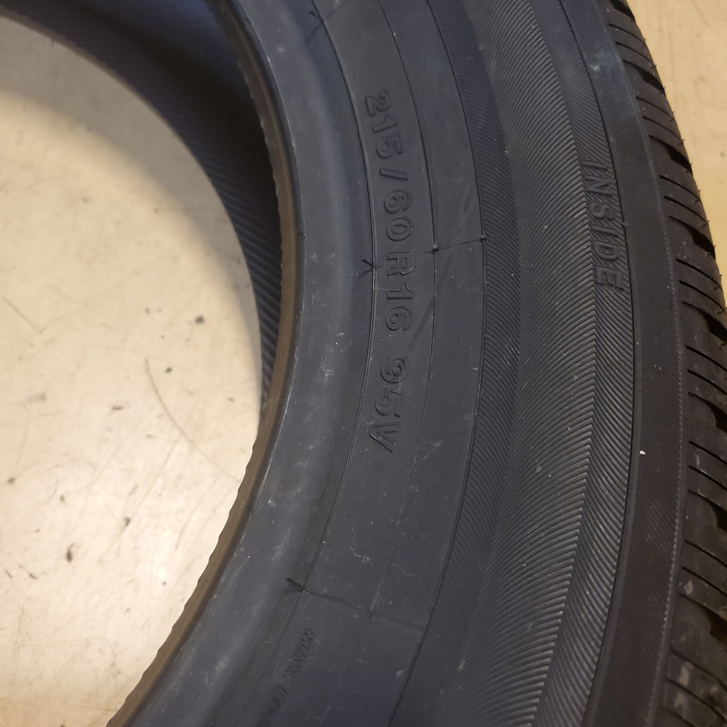 YOKOHAMA YK-GTX P 215 60 16 95V SL ALL SEASON TIRE 110174110