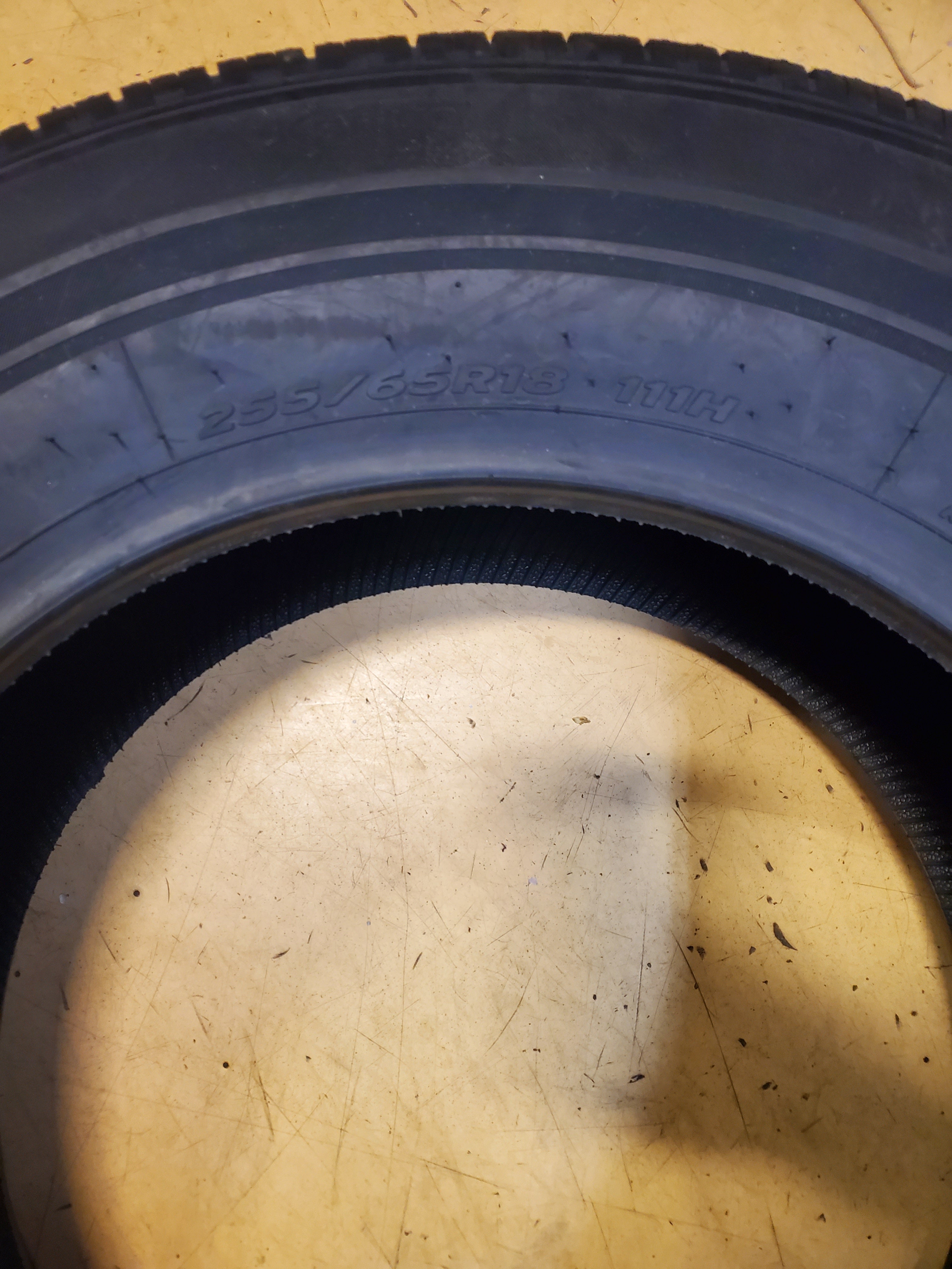 HANKOOK KINERGY GT H436 BSW P 255 65 18 111H ALL SEASON TIRE 1022016