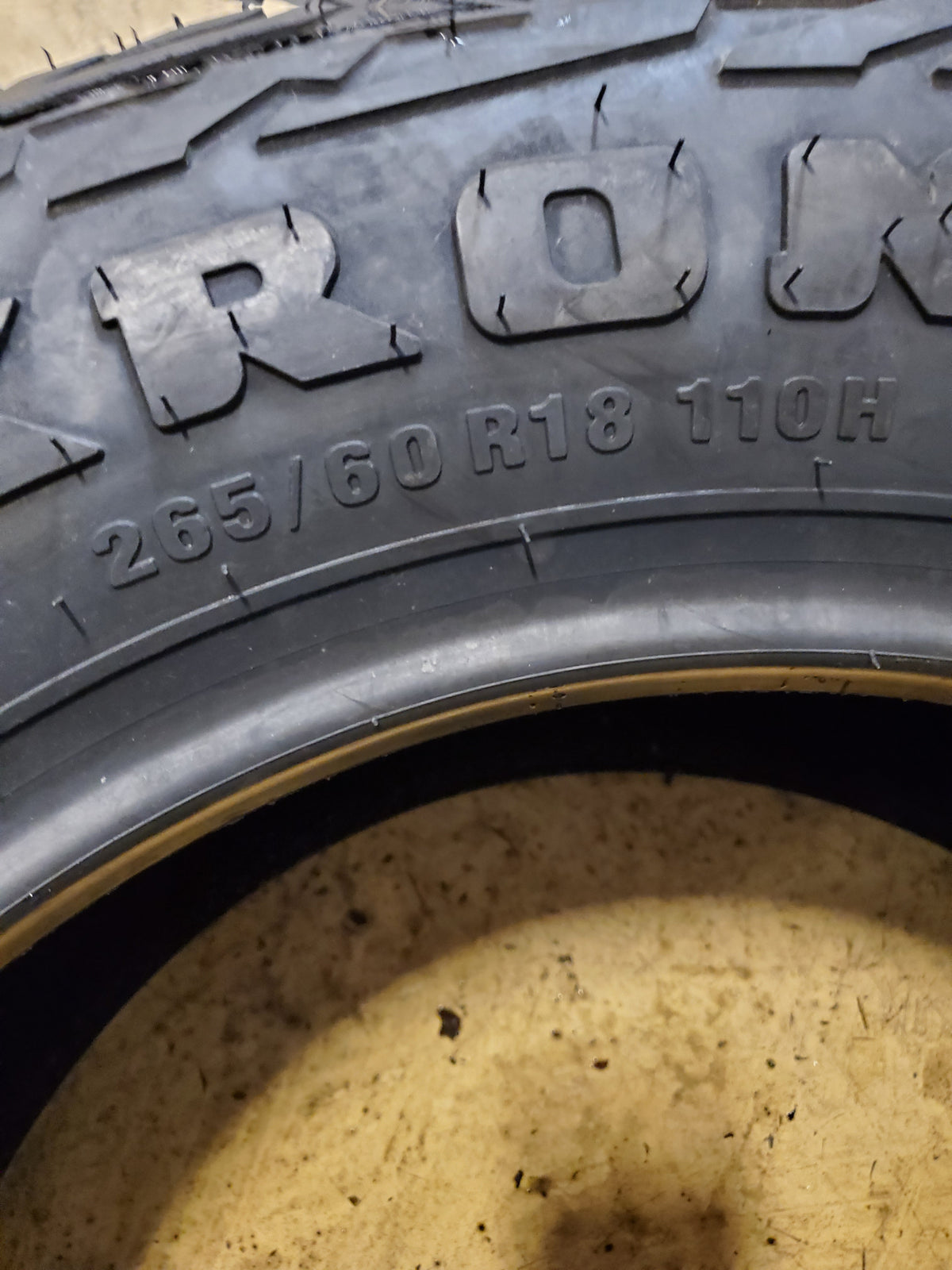 ACCELERA OMIKRON A/T BSW P 265 60 18 110H ALL TERRAIN TIRE 1200039942