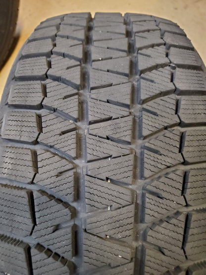 4 USED OS BRIDGESTONE BLIZZAK WS80 BSW P 205 55 16 91H WINTER TIRE 013006