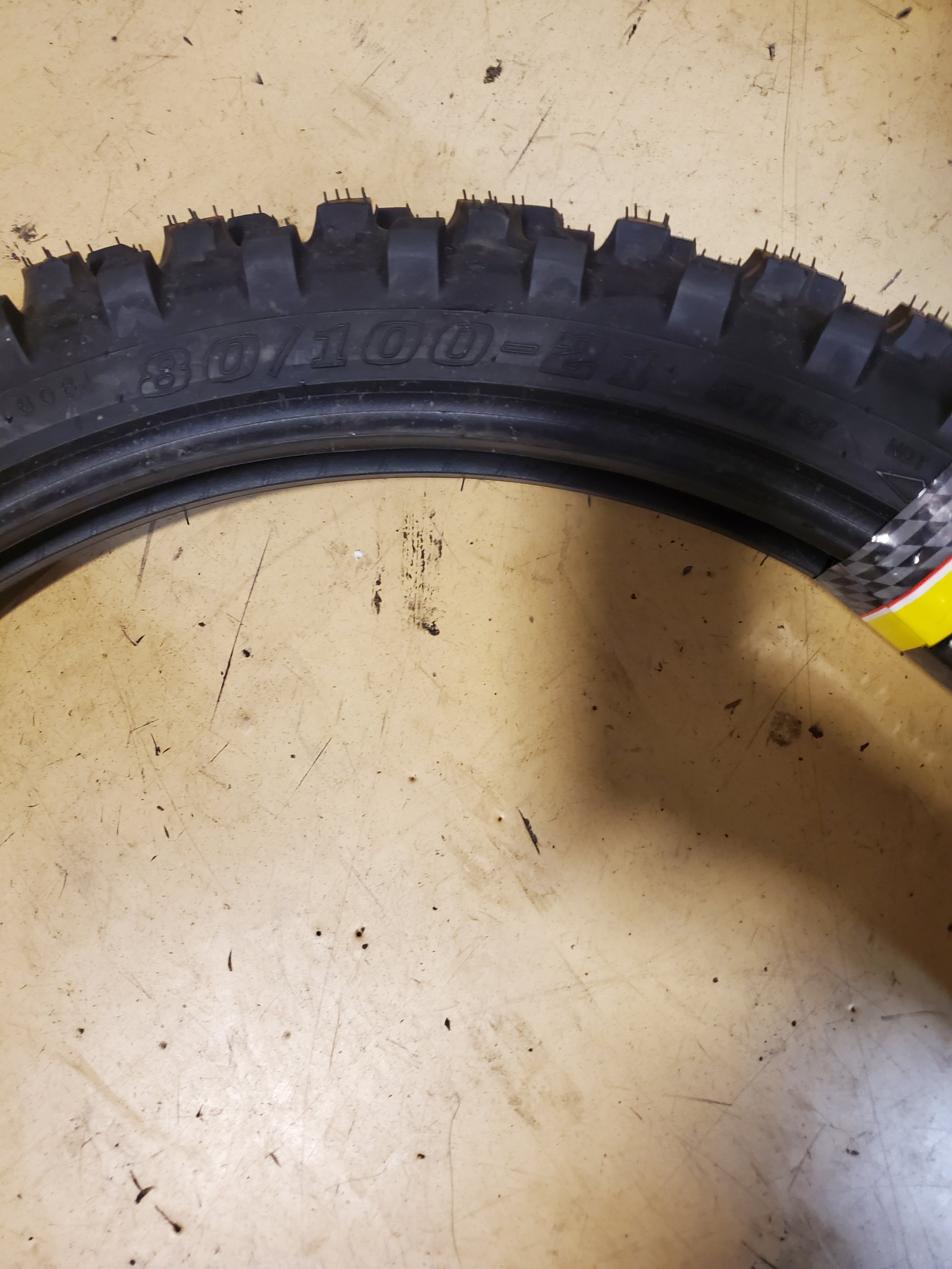 DUNLOP GEOMAX MX34F BSW 80 100 21 51M FRONT DIRT BIKE TIRE 45273505