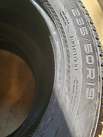 4 NOKIAN HAKKAPELIITTA R5 SUV BSW P 235 50 19 103R XL WINTER TIRE T432225