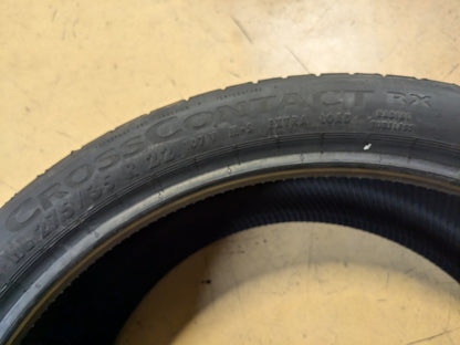 2 CONTINENTAL CROSSCONTACT RX P 275 35 22 107V XL ALL SEASON TIRES 03138750000