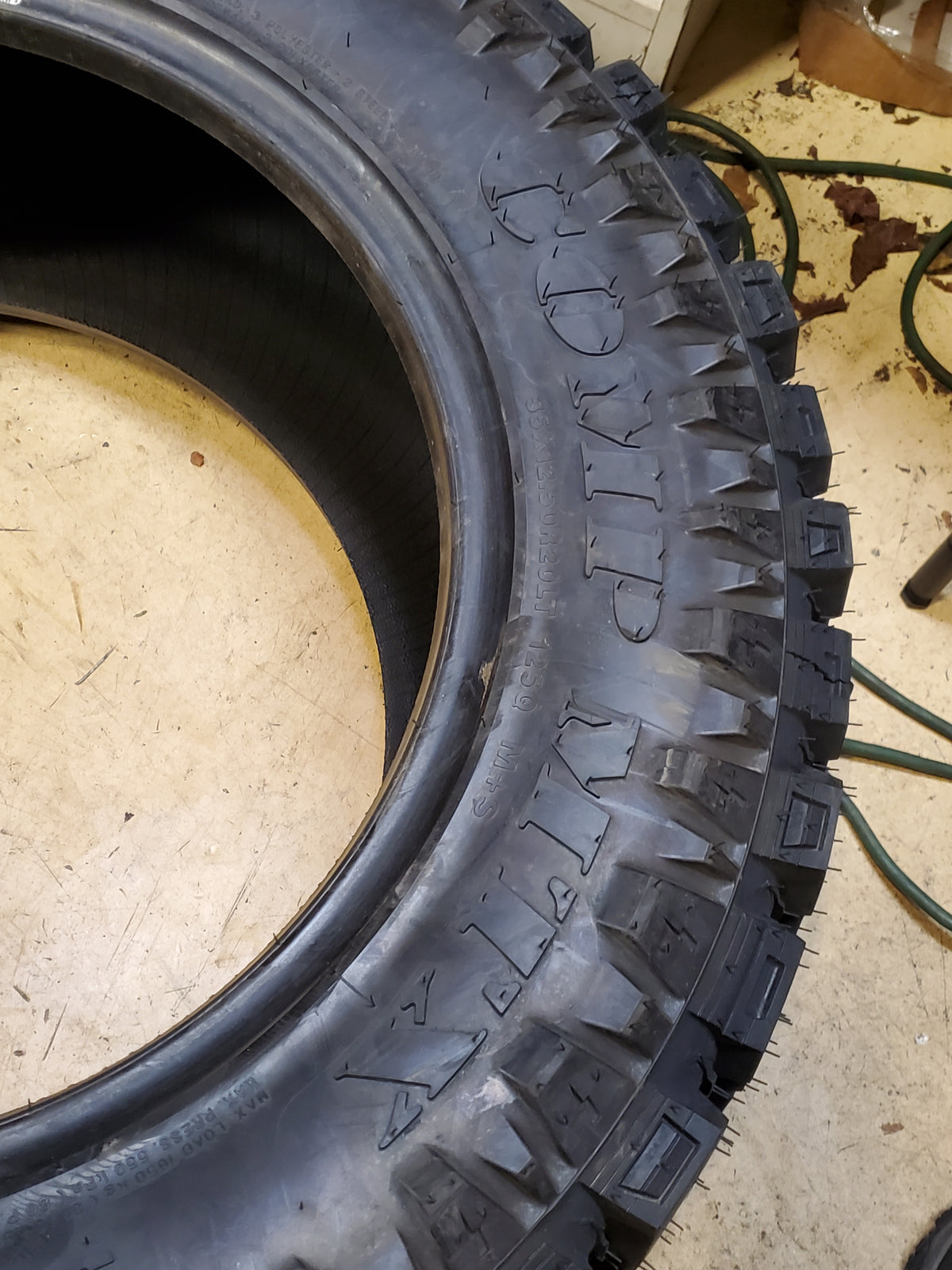 ELDORADO MUD CLAW COMP MTX BSW LT 35 12.5 20 125Q 12PLY MUD TERRAIN TIRE MTX71