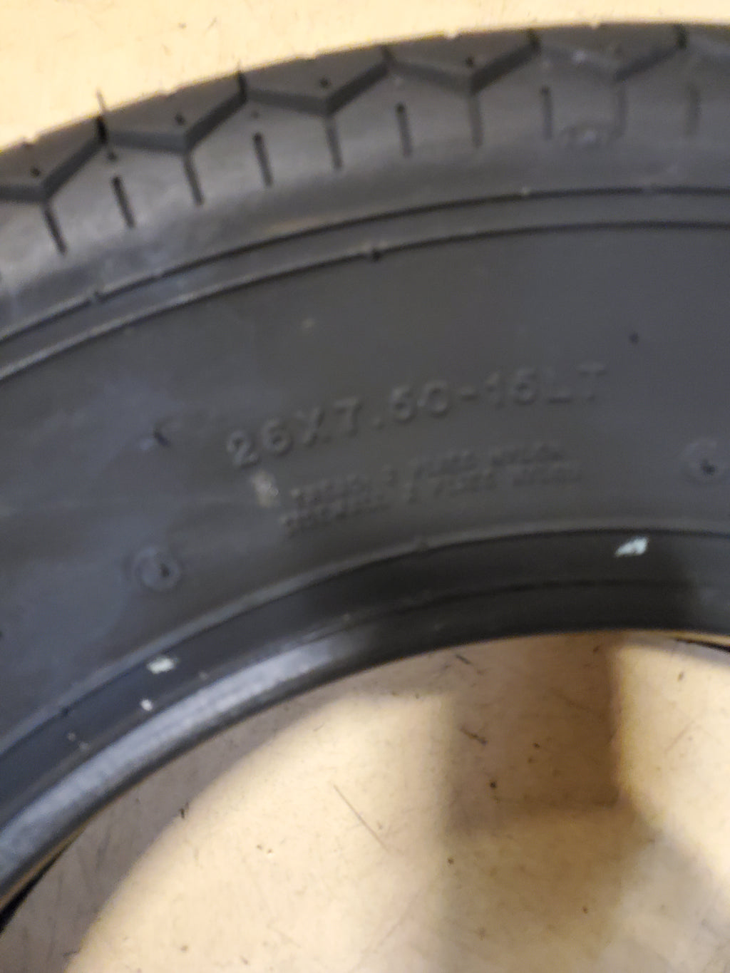 2 MICKEY THOMPSON SPORTSMAN FRONT BSW 26 7.5 15 4PLY RACING TIRE 321027005