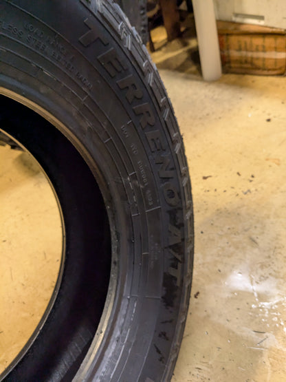 FINALIST TERRENO A/T BSW LT 285 70 17 121/118R LRE 10PLY ALL TERRAIN TIRE LLLT042