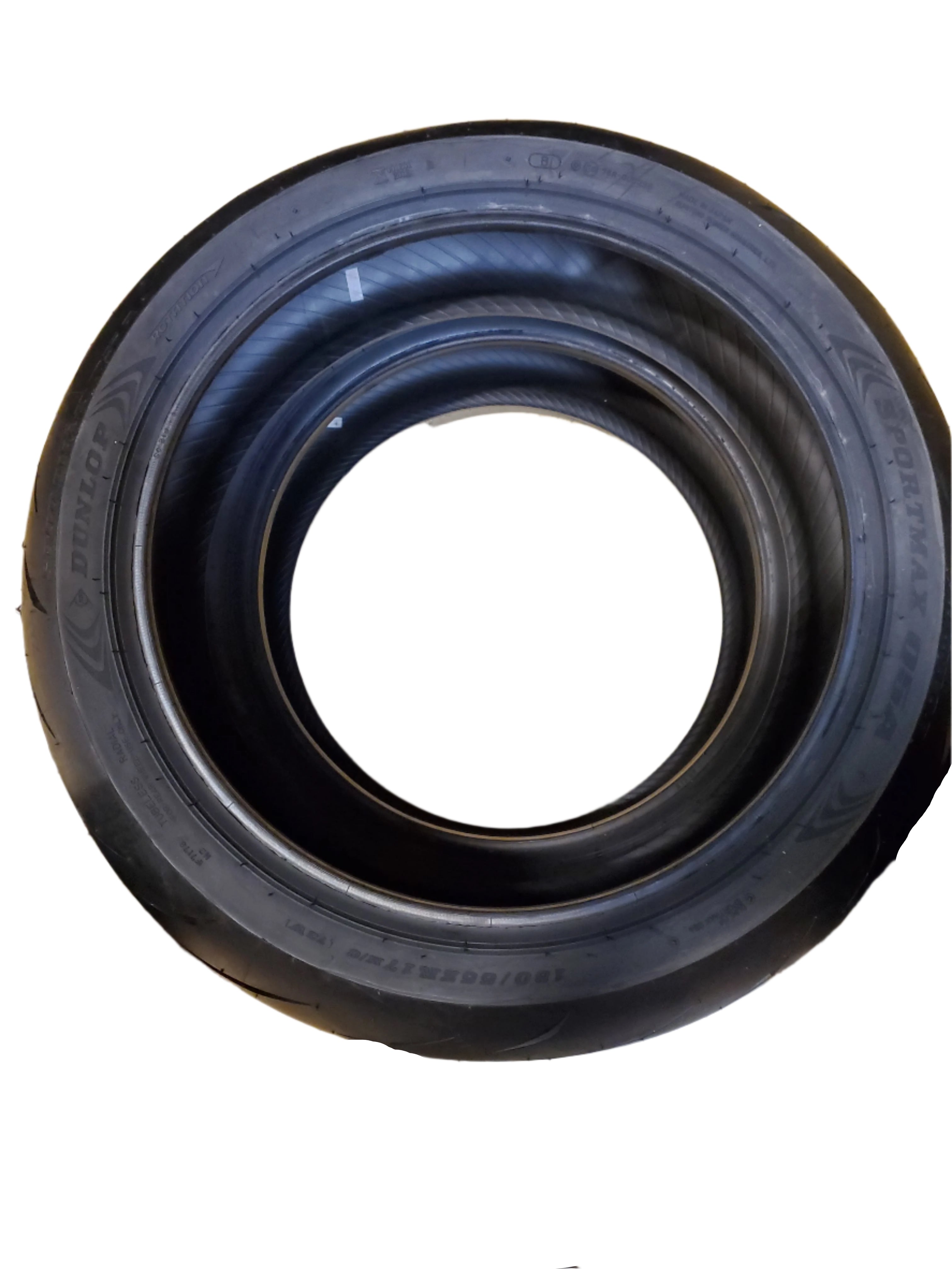 DUNLOP SPORTMAX Q5A BSW 180 55 17 73W REAR MOTORCYCLE TIRE 45274206