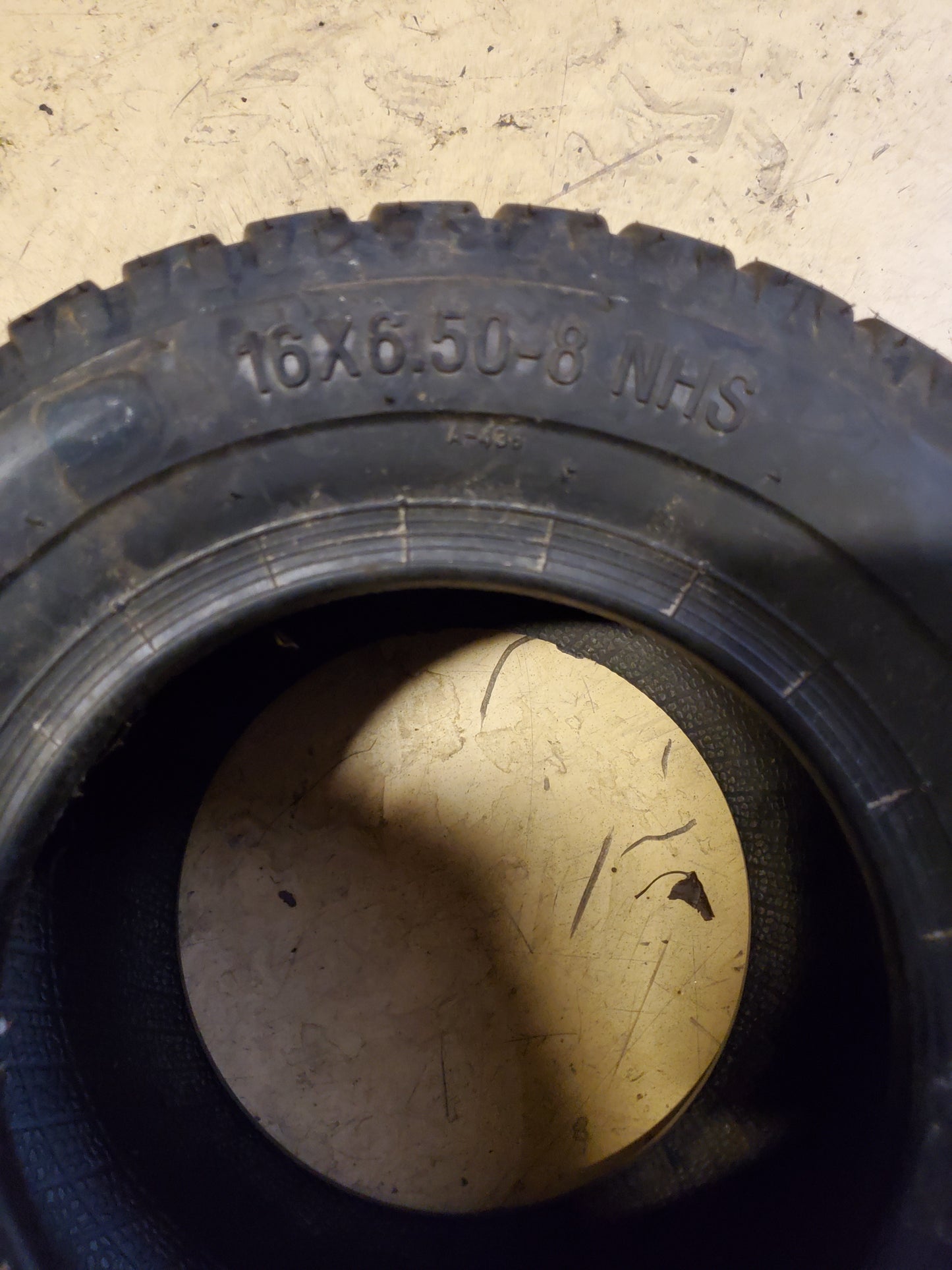 QUAD TRAX BSW 16 6.5 8 4PLY LAWN TIRE 160814