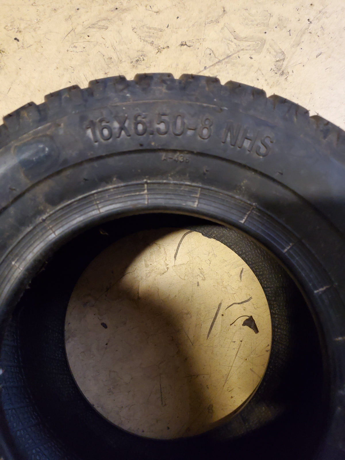 QUAD TRAX BSW 16 6.5 8 4PLY LAWN TIRE 160814