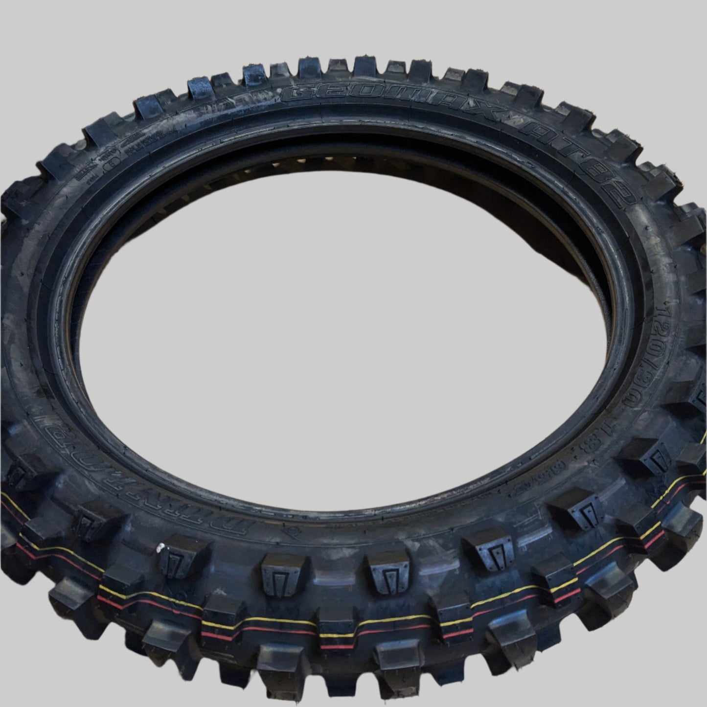 DUNLOP GEOMAX AT82 BSW 120 90 18 65M REAR MOTORCYCLE TIRE 45261505