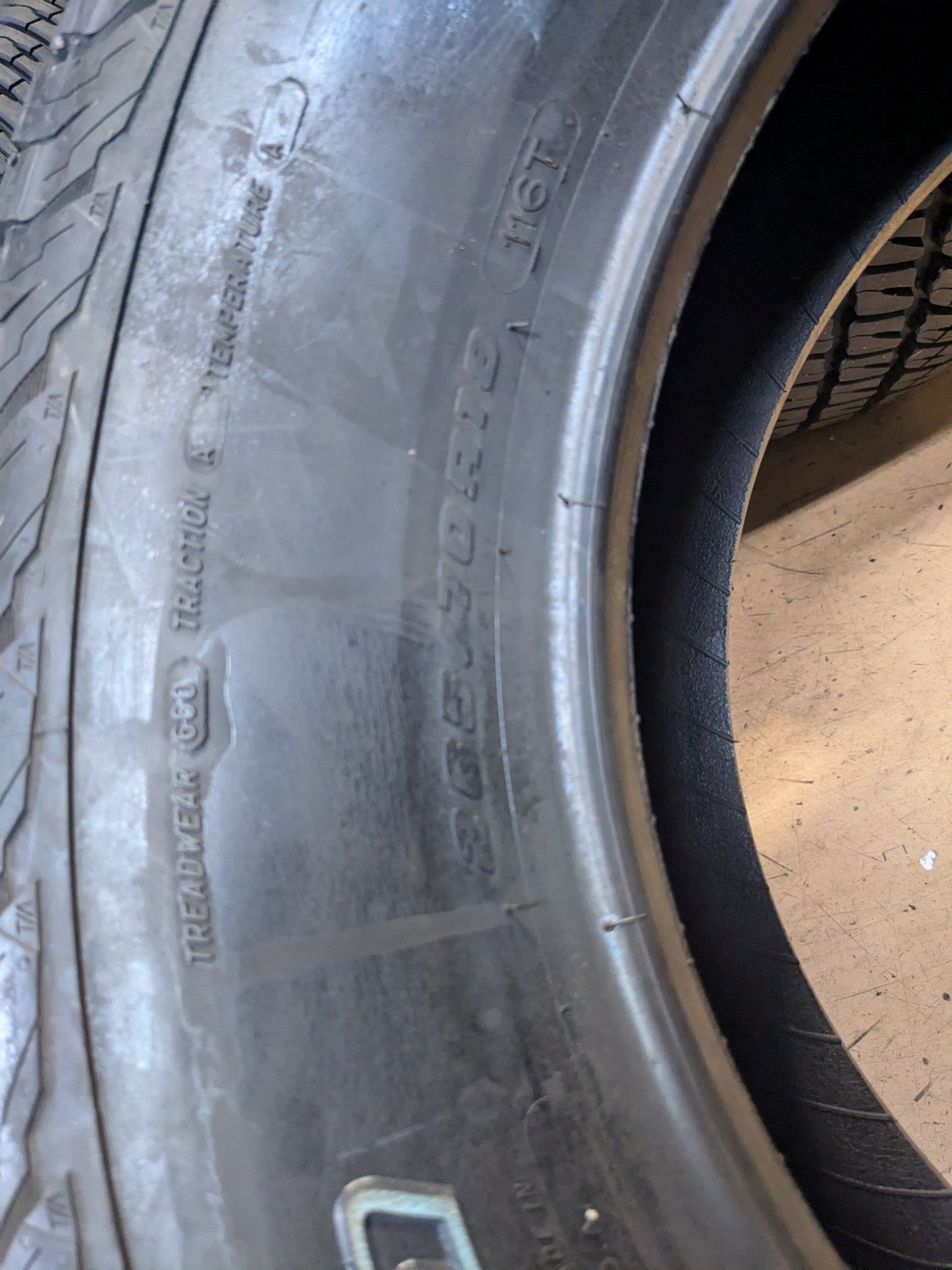 BFGOODRICH TRAIL-TERRAIN T/A OWL P 265 70 18 116T SL ALL TERRAIN TIRE 75198