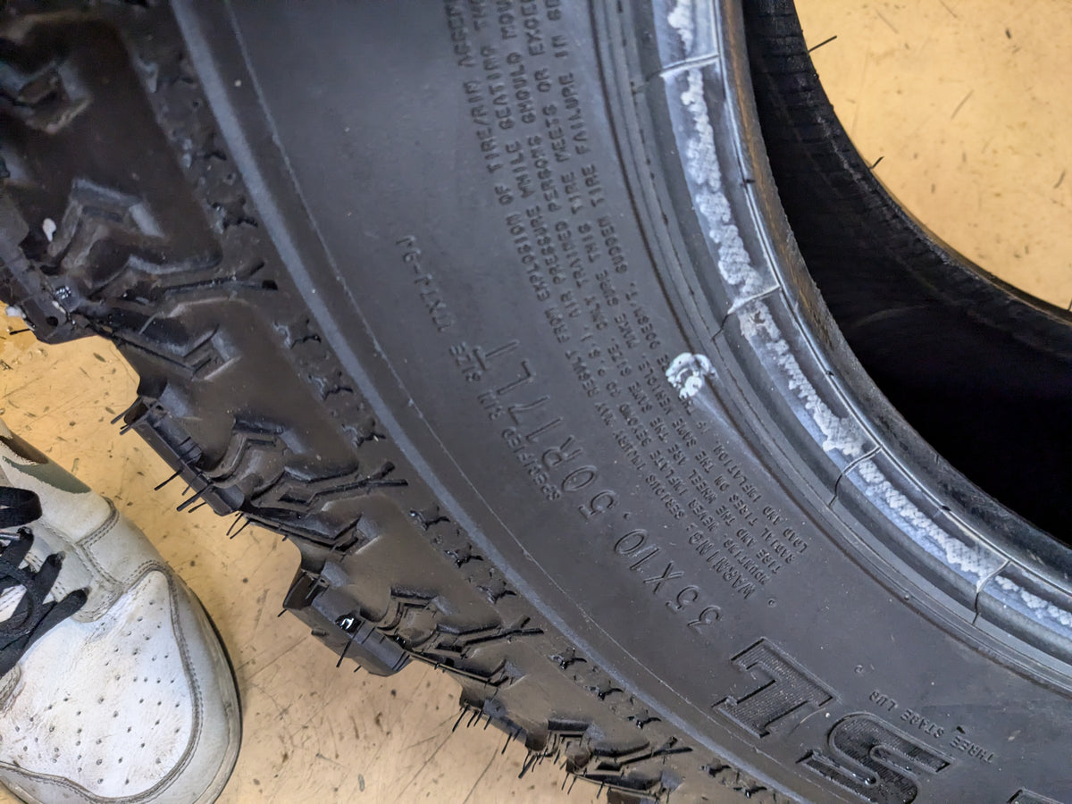 2 INTERCO SUPER SWAMPER BSW LT 35 10.5 17 10PLY MUD TIRE SSR42R
