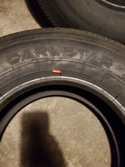 CARLSTAR CSL16 BSW ST 235 85 16 132M 14PLY TRAILER TIRE 6H08111